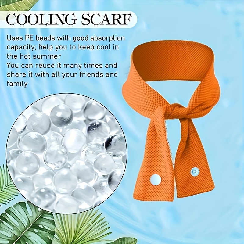 Silk Neck Scarf - 冷却ネックゲイタースカーフバンダナタオルアイスシルク汗拭き速乾吸汗速乾メンズレディーススポーツランニングヨガジムワークアウト用