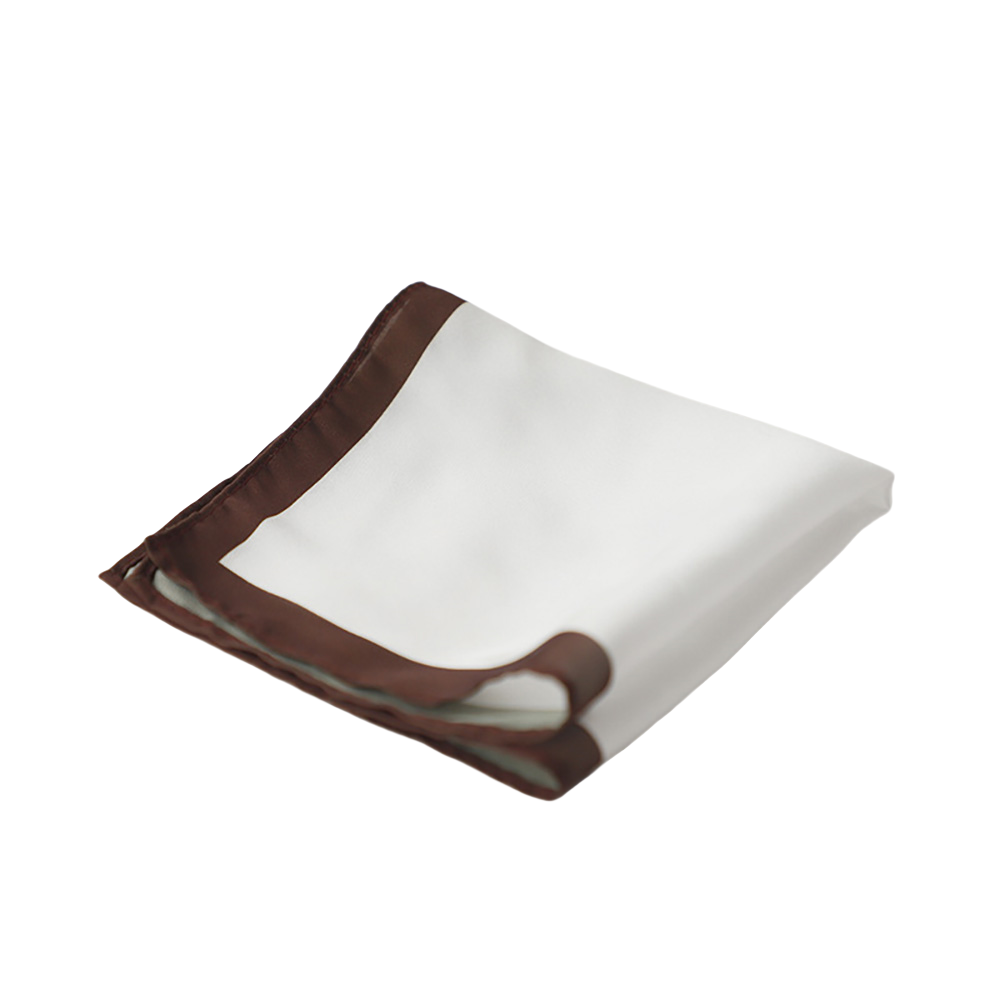 Pocket Square Set - ファッション韓国メンズスーツポケットスクエアヴィンテージホワイトビジネススーツハンカチカラーエッジポリエステル胸タオルハンカチ宴会用