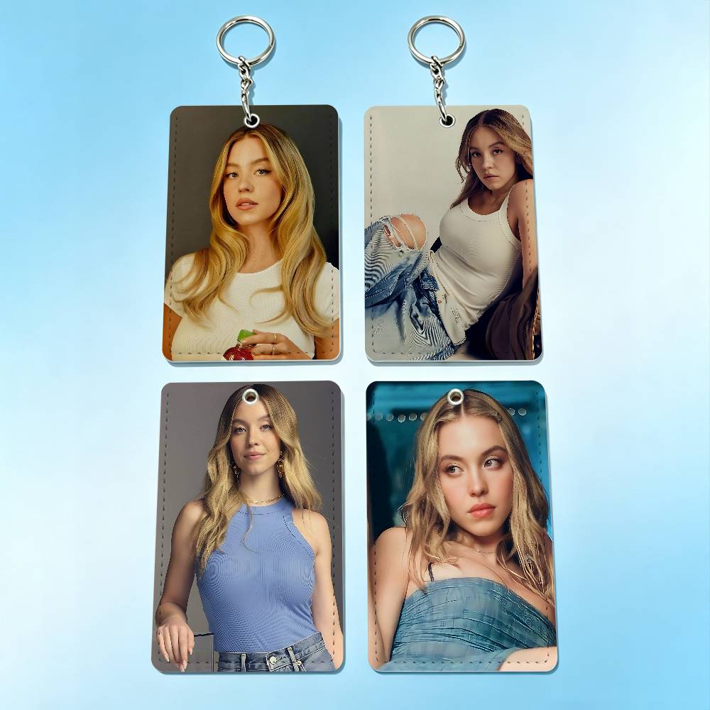 Lanyard Badge Holder - Sobeautiful S-Sydney Sweeney カードホルダー キーホルダー バッジホルダー