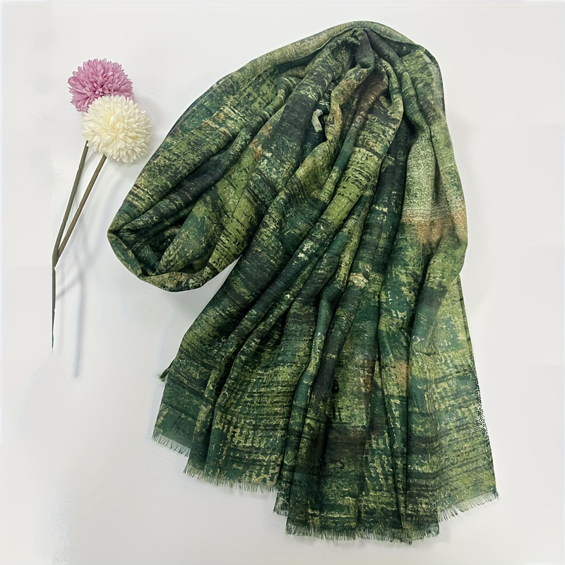 Pashmina Wrap Large - 女性のためのレトロなコットンシャール、大きなパシュミナナ、ヒジャーブ、ヘッドバンドスカーフ、イスラムのターバン、ショルダーバッグ、高級ブランド