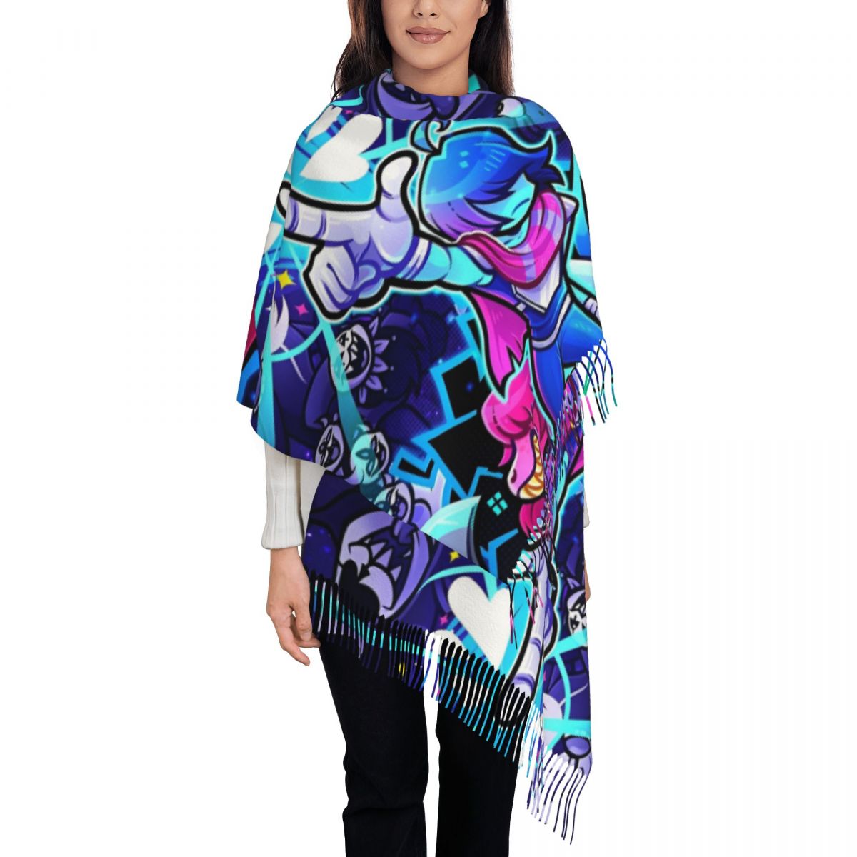 デルタルーンズ ショール ラップ レディース 冬用 大きめ  - Pashmina Wrap Large のレビューと価格