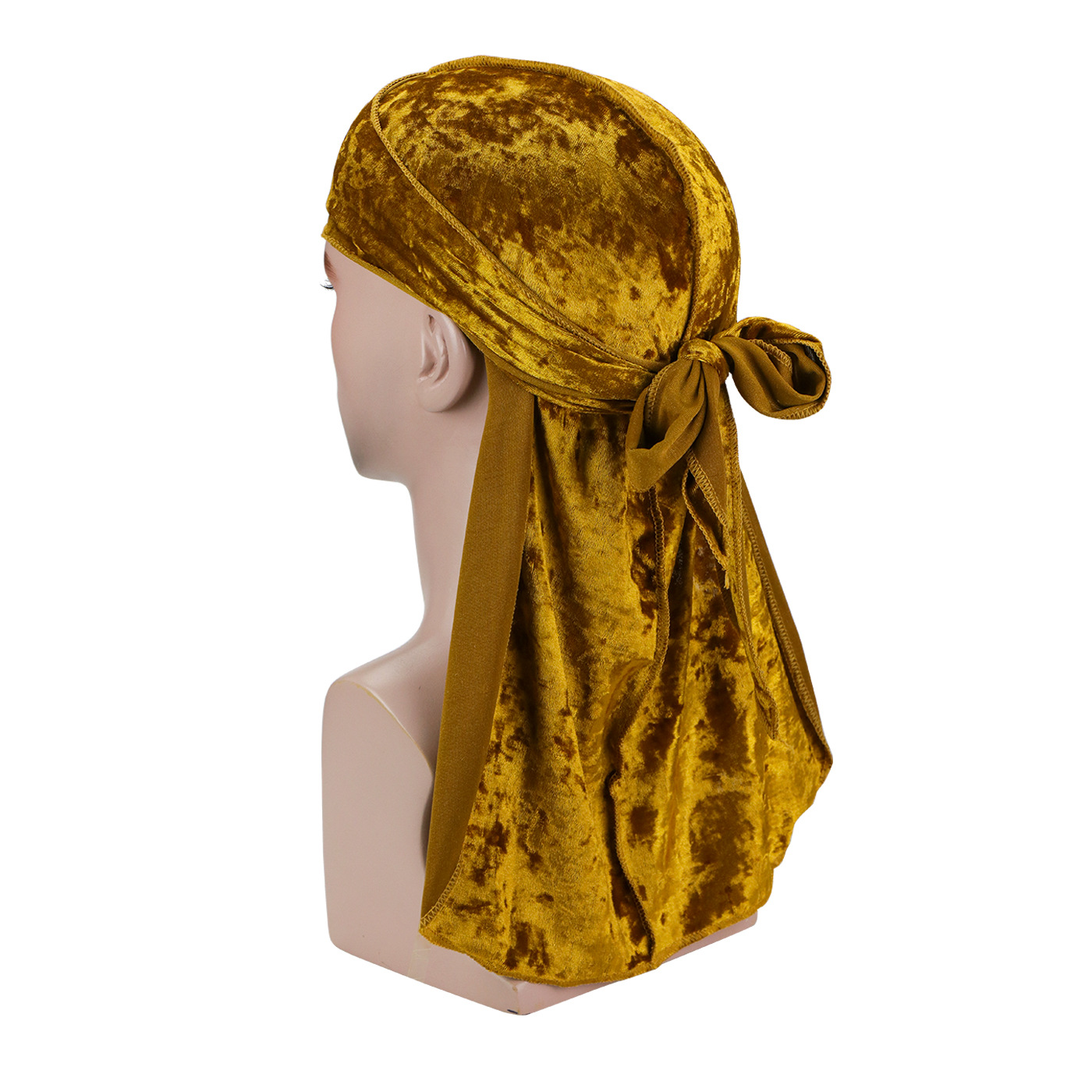 ユニセックス ダイヤモンド ベルベット デュラグ バンダナ  - Bandana Doo Rag のレビューと価格