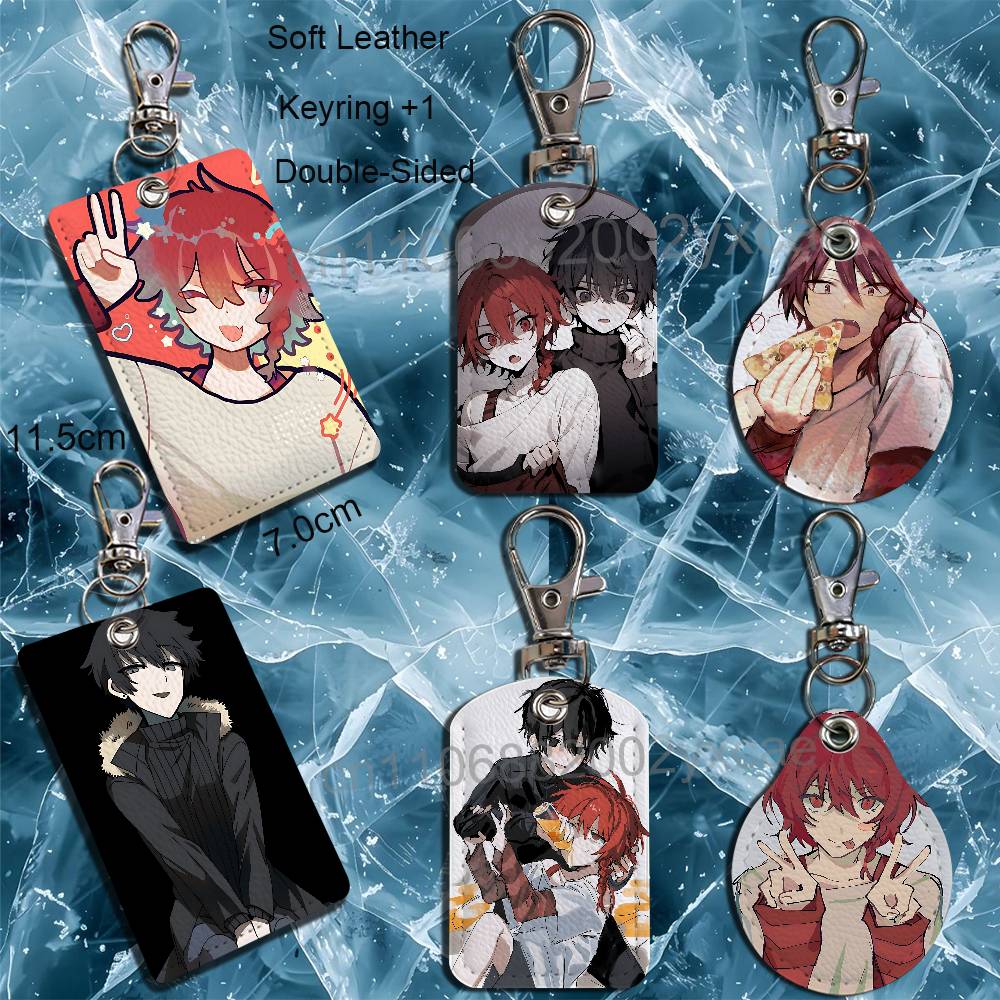 マエノ アキ つぐの花 ゼノ リメイク レザーキーホルダー  - Lanyard Badge Holder のレビューと価格