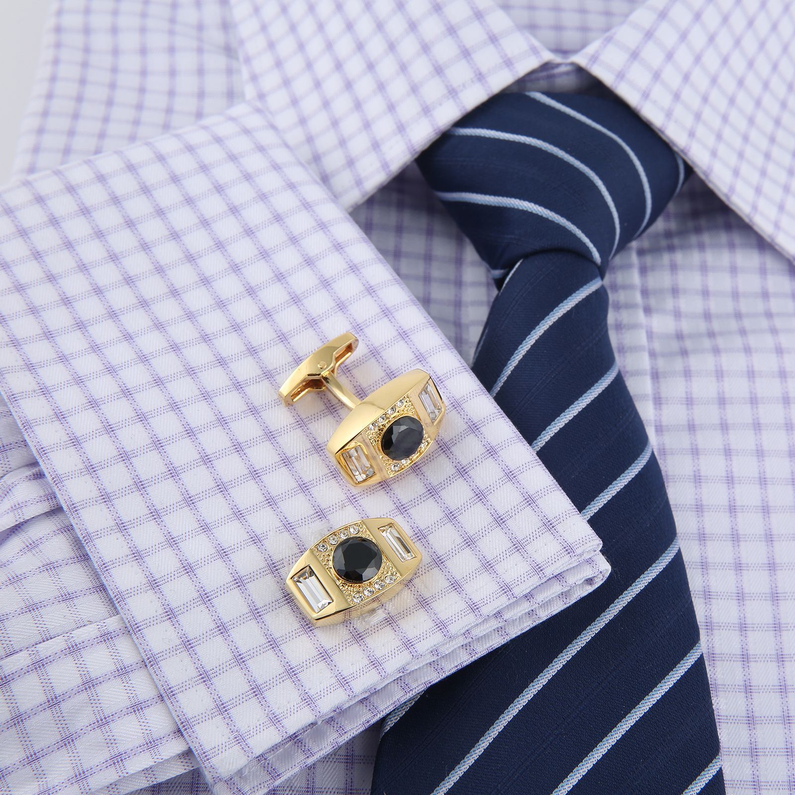高品質カフスネクタイピンネクタイクリップメンズギフトクラシッ - Tie Bar Set Gift のレビューと価格