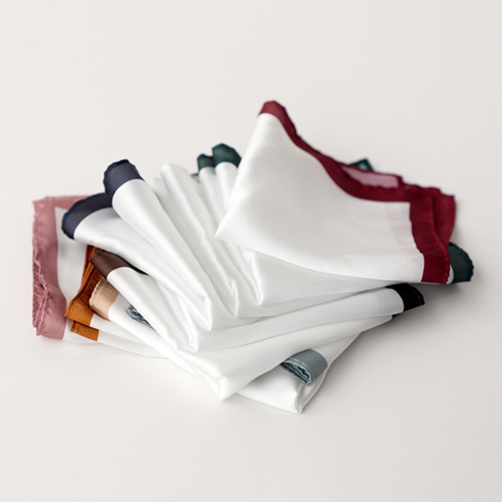 ファッション韓国メンズスーツポケットスクエアヴィンテージホワ - Pocket Square Set のレビューと価格