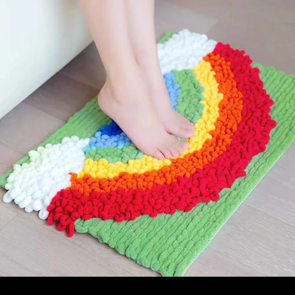 100 グラム/ボールフィンガーループ糸糸ふわふわソフトシェ - Woven Scarf Blanket のレビューと価格