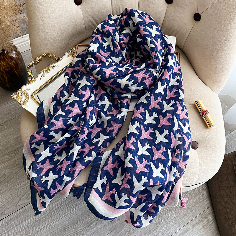 女性のための高級コットンスカーフ,大きなパシュミナショール, - Pashmina Wrap Large のレビューと価格