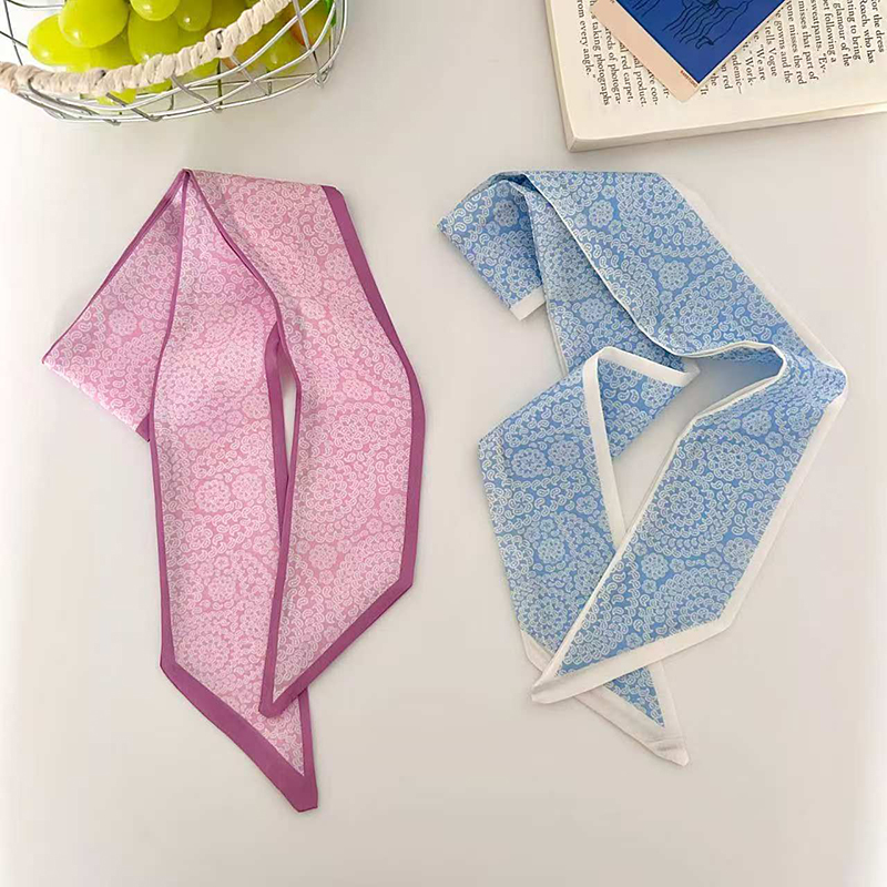 2026年新作 レディース 幾何学模様 花柄プリント スキニ - Ascot Neck Scarf のレビューと価格
