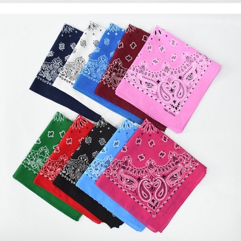 男性 女性 ネッカチーフ ヴィンテージ スクエア ヘッドスカ - Handkerchief Cotton Men のレビューと価格