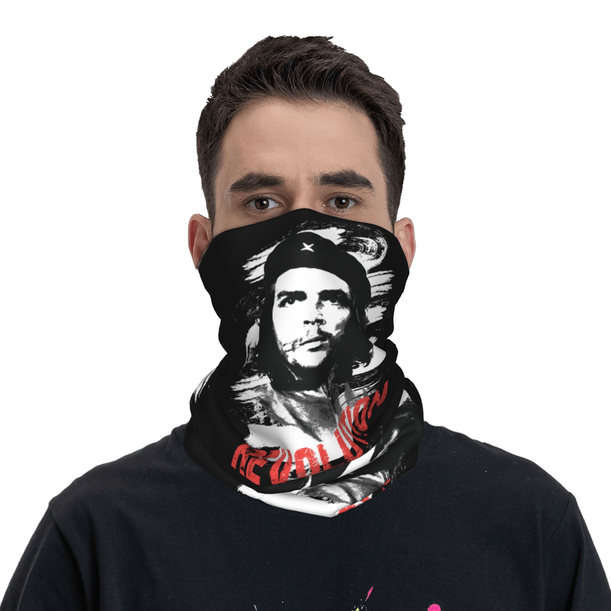 カスタムチェ・ゲバラ革命バンダナネックウォーマー男女兼用冬用 - Neck Warmer Tube のレビューと価格