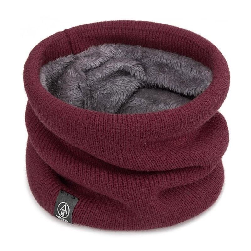 冬ニットぬいぐるみ厚いネックスカーフ女性男性カシミヤのような - Infinity Scarf Knit のレビューと価格