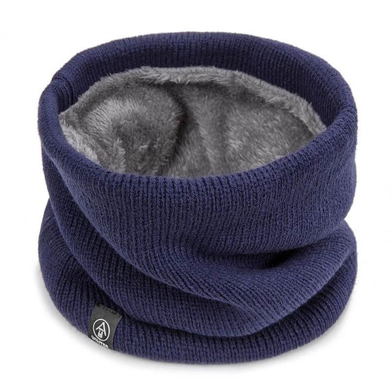 冬ニットぬいぐるみ厚いネックスカーフ女性男性カシミヤのような - Infinity Scarf Knit のレビューと価格