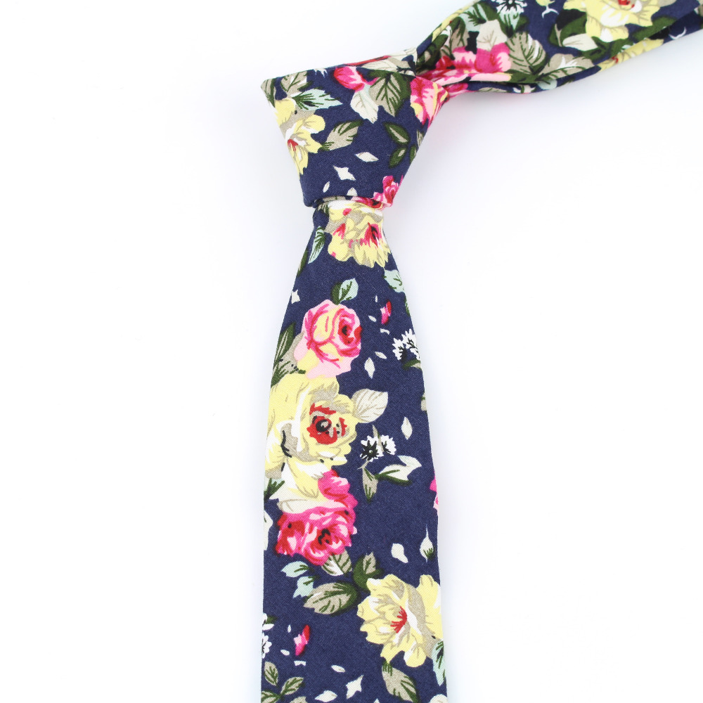 男性用のカラフルなコットンネクタイ,ネクタイ,狭いカシミア, - Skinny Tie Men のレビューと価格