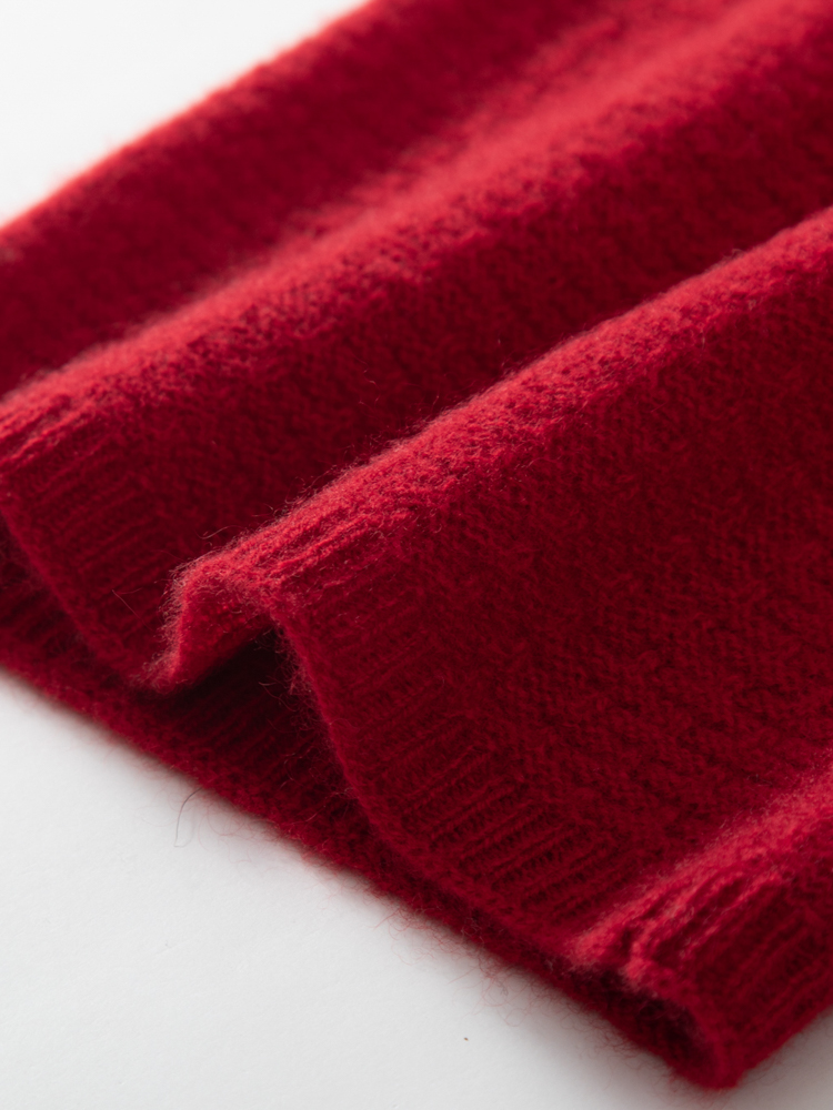100%ピュアカシミヤワッフルニットネックウォーマー女性用サ - Infinity Scarf Knit のレビューと価格