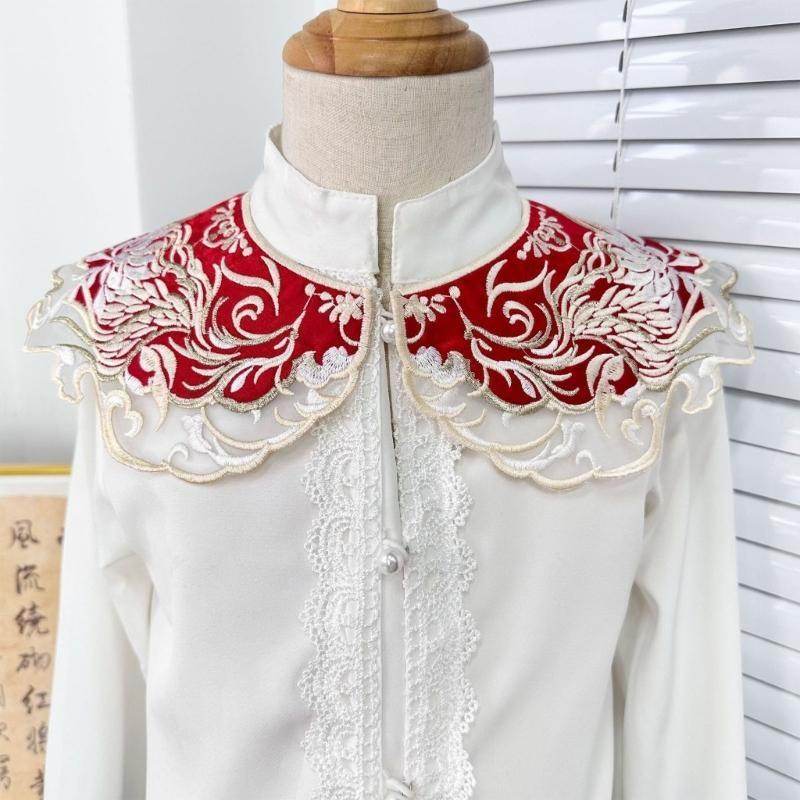 39BD ユニセックス ファッション ショール 豪華な手刺繍 - Stole Wedding Shawl のレビューと価格