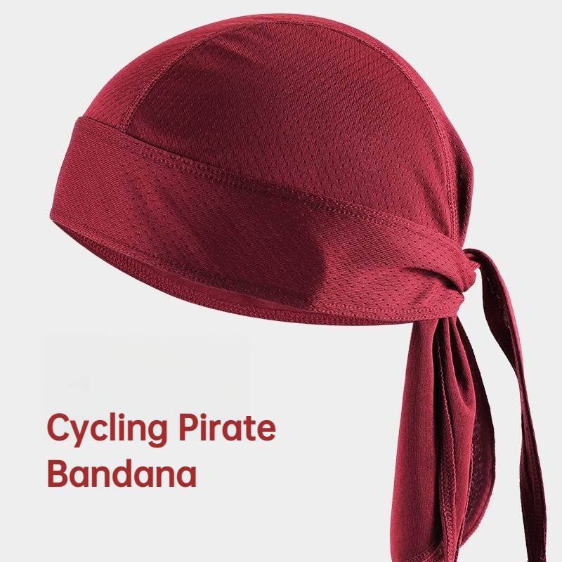 メンズ速乾海賊バンダナ、通気性サイクリングヘルメットライナー - Bandana Doo Rag のレビューと価格