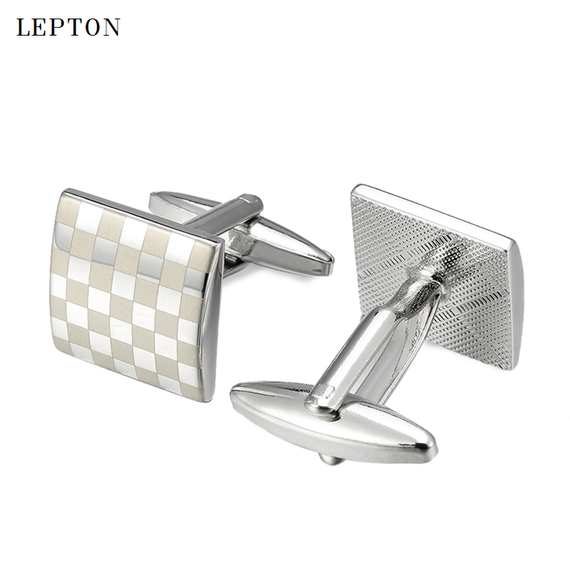 Lepton-男性用のクラシックなスクエアネクタイ,レーザー - Tie Bar Set Gift のレビューと価格