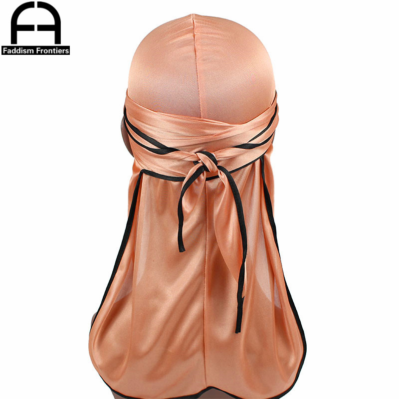 男性用サテンバイクハット,スカルキャップ,バンダナ,シルキー - Bandana Doo Rag のレビューと価格