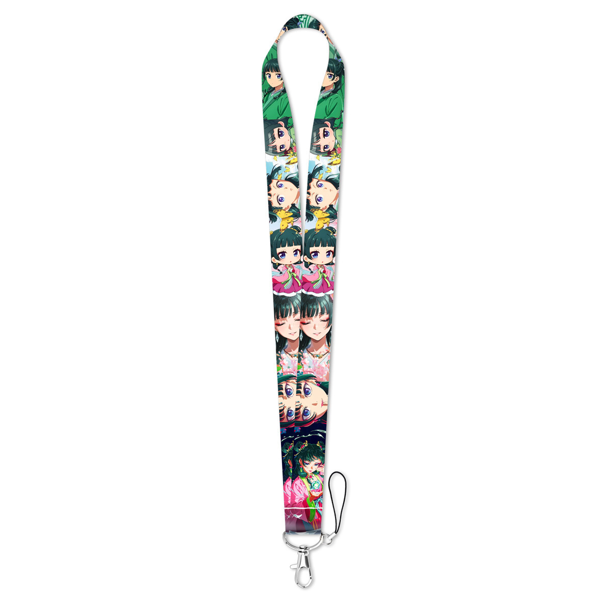 かわいいアニメガールストラップネックストラップカードホルダー - Lanyard Badge Holder のレビューと価格