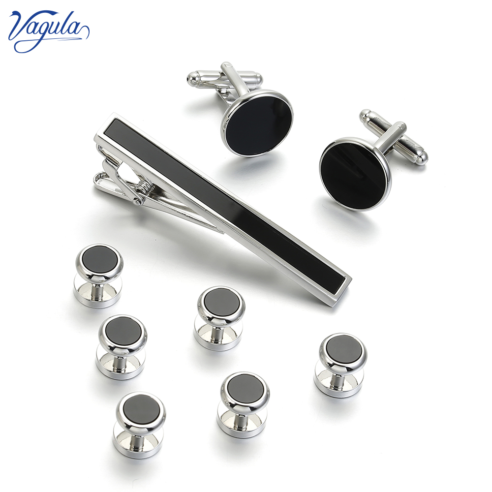 VAGULA 9 個タイバーカフス襟スタッドセット spin - Tie Bar Set Gift のレビューと価格