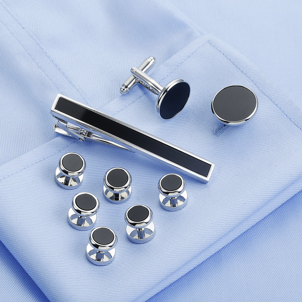 VAGULA 9 個タイバーカフス襟スタッドセット spin - Tie Bar Set Gift のレビューと価格