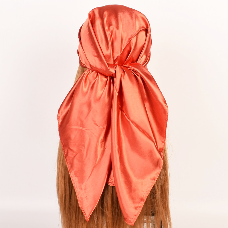女性のスカーフシルク真新しいソフト軽量バンダナヘッドスカーフ - Bandana Cotton のレビューと価格