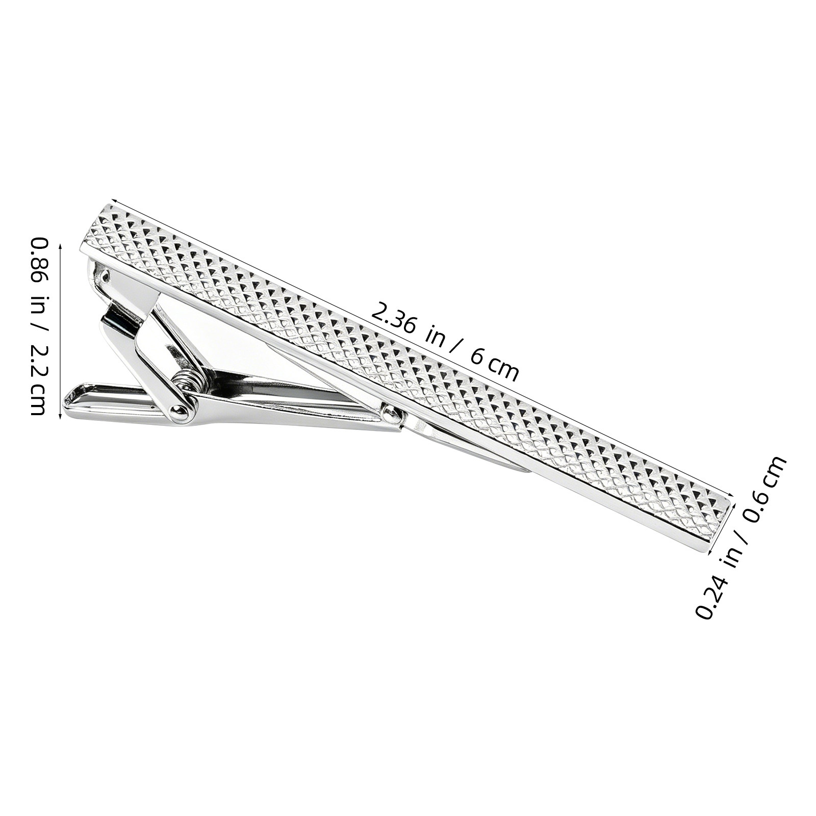 10 個のネクタイクリップピンセットクラシックメタルビジネス - Tie Bar Set Gift のレビューと価格