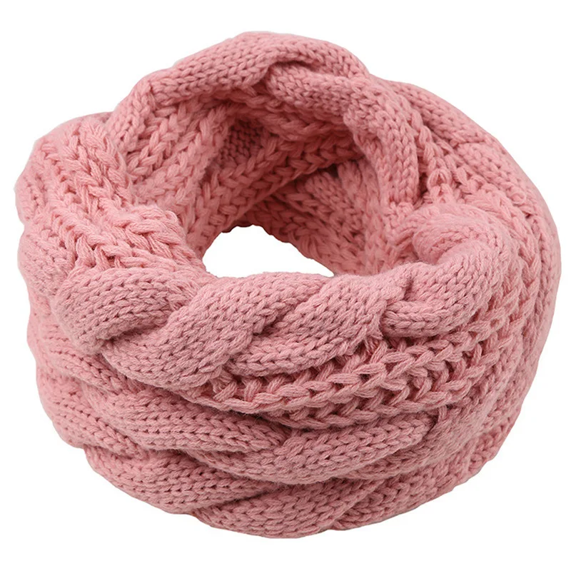 男性と女性のための厚いリブ編みのラウンドループスカーフ、冬の - Infinity Scarf Knit のレビューと価格