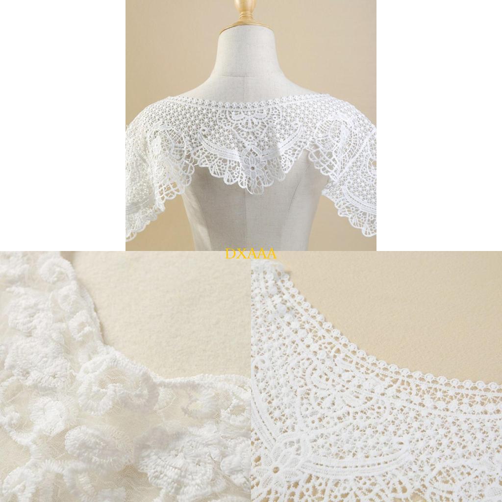 DXAA 女性刺繍花レースショールラップすくめ薄手のメッシュ - Stole Wedding Shawl のレビューと価格