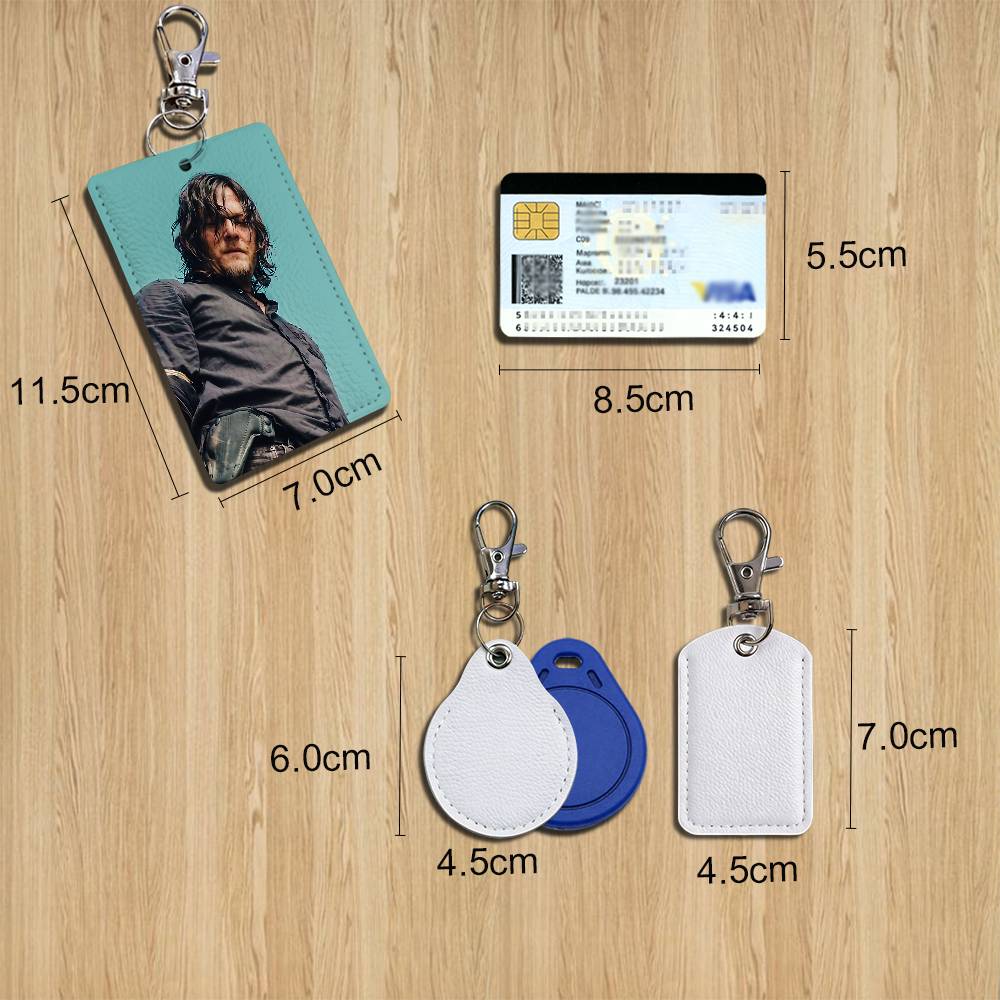 ニーガン・マギー ウォーキング・デッド レザーキーホルダー  - Lanyard Badge Holder のレビューと価格