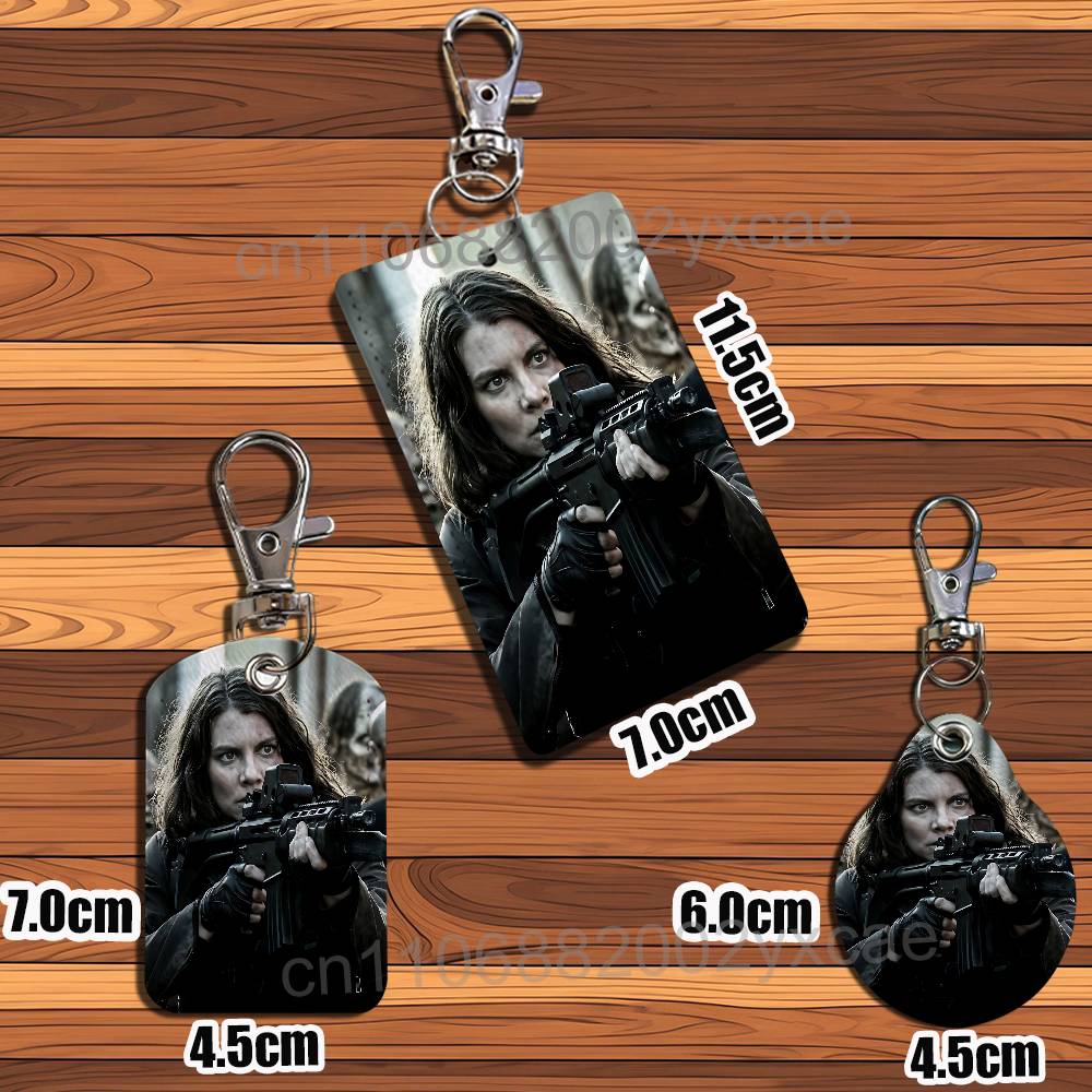 ニーガン・マギー ウォーキング・デッド レザーキーホルダー  - Lanyard Badge Holder のレビューと価格